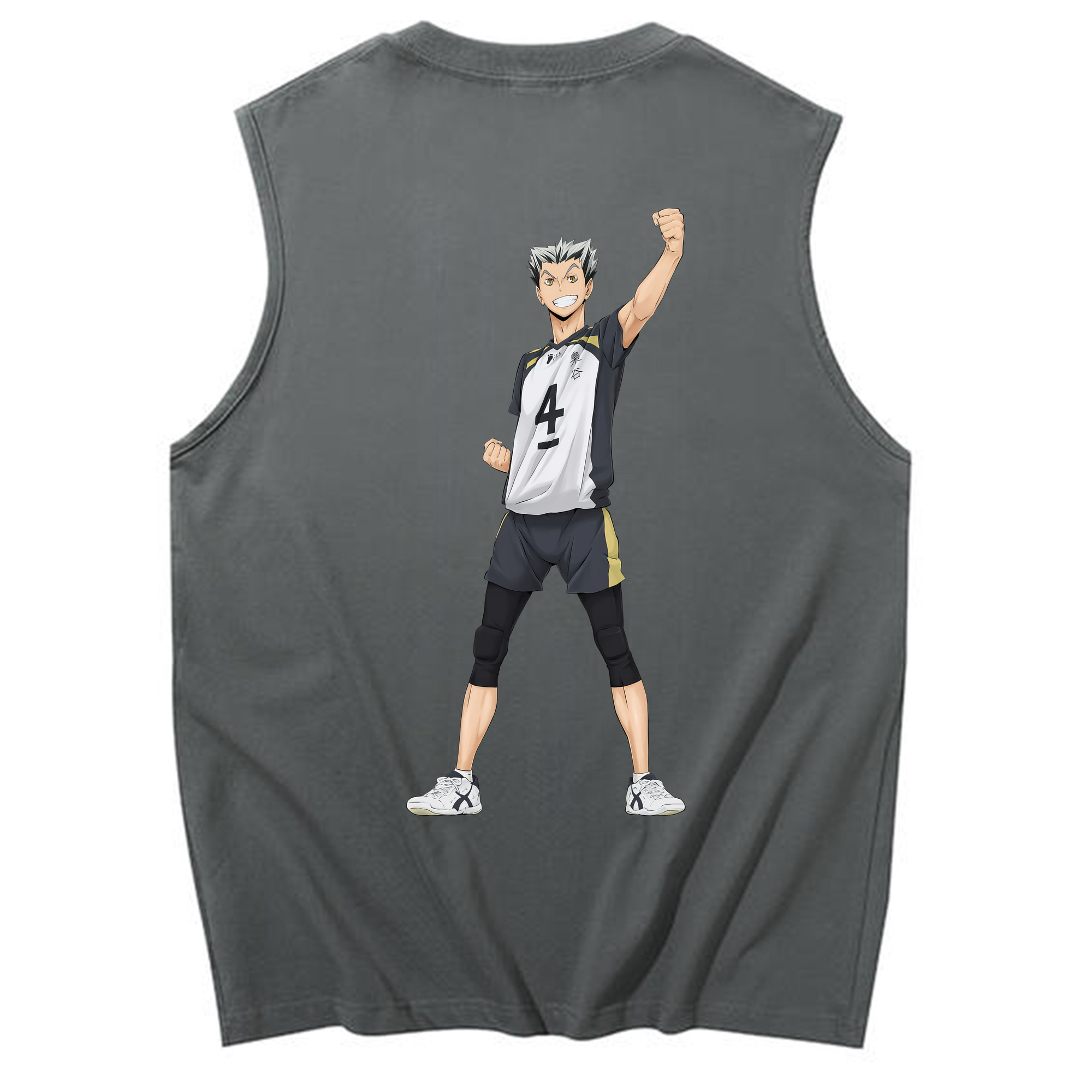 （画像用） ハイキュー!! Haikyu!! コットン100％タンクトップ（背面プリント）